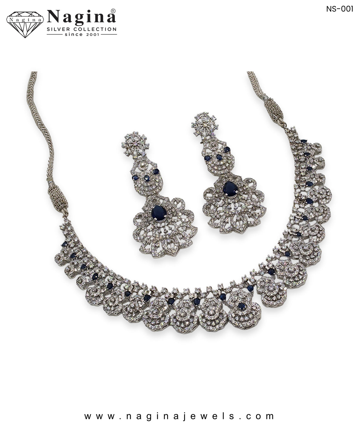 Necklace Set – Pure Silver 925 | Article 001